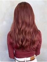 ギークス(GEEKS) 【GEEKS渋谷】ワインレッド/バーガンディ/ボルドーカラー/ロング