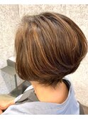 ブリーチハイライト <白髪ぼかし> <白髪染め> <岡山市南区>