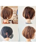 丸みボブ