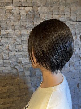 アンスリープ(ansleep)の写真/【岐阜/薮田西】髪が自然に収まるフリーハンドカットは[ansleep]で♪朝のお手入れも驚くほど簡単にキマる！