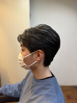 アリレイナ美容室 鎌倉店(ARIREINA)&nbsp;センターパートウルフカットツイストスパイラルパーマ20代３０代