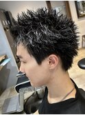 メンズスパイキーショート　刈り上げない　ショート