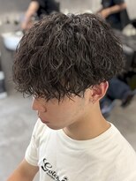 ネクストメンズ 表参道(NEXT men's)&nbsp;ツーブロック サーフカール 波巻きパーマテーパーフェード