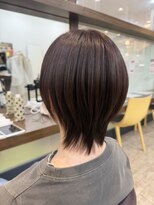 ウラン 苗穂店(Urun)&nbsp;髪質改善カラー　ショートウルフ