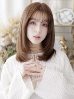 ENOAhair&spabyCOVERHAIR【ショート/白髪染め ぼかし/ヘッドスパ】【10/1開店(予定)】&nbsp;艶ブラウンの内巻きミディアム/川口/30代/40代/50代