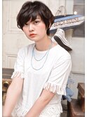 roijir<03-6447-2205>暗髪×耳出しショート