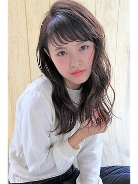 ヘアーアンドメイク シーク 吉祥寺(HAIR&MAKE SeeK) 波ウェーブ×シースルーバング