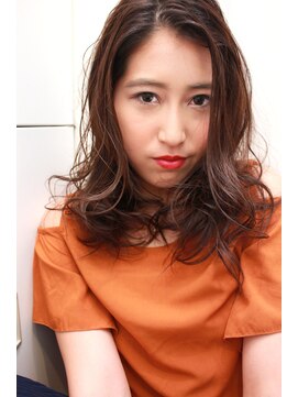 ルークス 中央林間(LOOOKS) 毛先フェアリーミディアムヘア