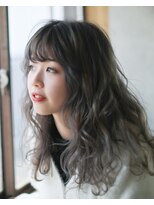 ニコヘアー(niko hair) 春イチオシ！透明感グレー▼LINEID@vey3047y