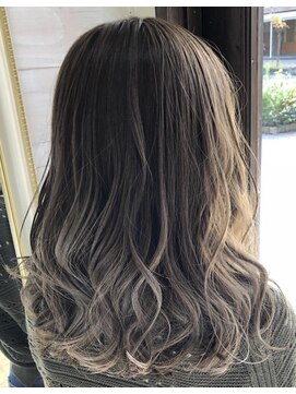 ボスカヘアー(bosca hair) ハイライト×ミルクティベージュ☆