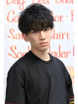 ネイビー(NAVY) 好感度◯ネープレスの無造作バングのクラウドマッシュショート☆