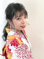 スーパーカット 元町店(SUPER CUT)&nbsp;今流行りの浴衣ヘアセット　（ロング）