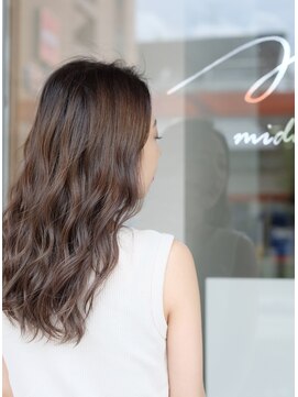 ミドルノート(Middle Note) 【セミロング/髪質改善カラー】塚本/十三