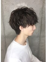 横顔が素敵に見えるクラウドマッシュウルフ［表参道/青山]