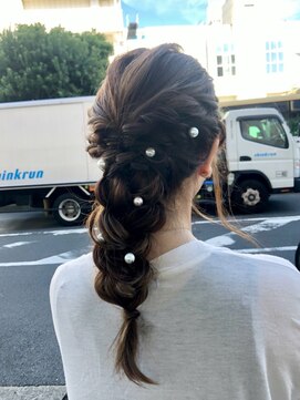 パームパム 熊谷店(Perm Pam) 編みおろしアレンジ