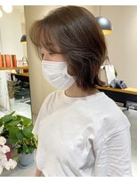 ビアノバ(via nova)&nbsp;透け感のあるブラウンベージュ