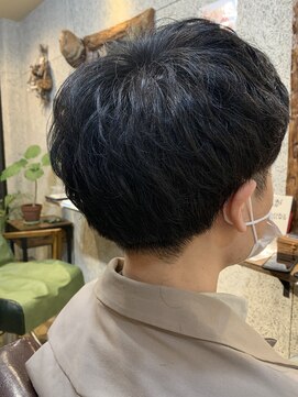 クラク 羽根木店(kuraku) 【朝ラクスタイル】メンズ×パーマ