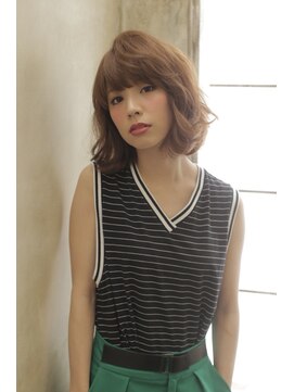 エルナ(ELNA) お手入れ簡単パーマ×顎下ボブ