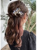 結婚式お呼ばれヘアアレンジ