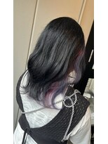 シアン 京都 烏丸店(CYAN)&nbsp;#インナーカラー#ブルーラベンダー#ピンク#ニュアンス