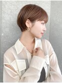 イメチェンショート美髪ワイドバングレイヤー髪質改善/立川