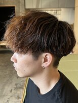 ニアウ 伊勢崎連取店(Niau)&nbsp;メンズマッシュパーマツイストスパイラルパーマ波巻きパーマ