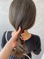 オブジェ シエル(obje't ciel)&nbsp;【Obje’tciel】艶髪＆透明感オリーブブラウン【暮石唯】