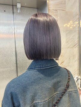 リリー(Lilley) 【lilley 稲永麻衣】切りっぱなしボブ+天神韓国ヘア