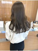 暗めでも透明感カラー〇