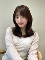 ノイカーム(noi Calm)&nbsp;くびれヘア/ミディアムレイヤー/韓国風