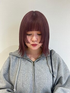サーカス 町田(circus) "ボブレイヤーカット(姫カット風)