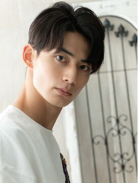 メンズヘア ビーセカンド 草加店(MENS HAIR B-2) アッシュカラーでリラックス!愛されラフマッシュヘアE草加