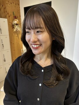 フィエルウメダ(Fier umeda) 梅田駅/○顔周りのくびれスタイル×オリーブブラウン○