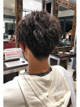 イヴ(Eve)の写真/スタイルで悩むメンズ必見！360°どこから見てもキマルデザイン性の高いカットが◎ONもOFFもオシャレに*