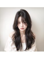 リン モアナバイヘッドライト 武蔵小杉2号店(lynn Moana by HEADLIGHT) lynn【武蔵小杉】#韓国ヘア#韓国レイヤー#くびれヘア#暗髪