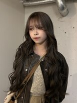 ノラ シンディ(NORA CYNDY)&nbsp;デザインカラーシャドウルーツカラー裾カラーレイヤーカット