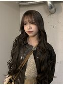 デザインカラーシャドウルーツカラー裾カラーレイヤーカット
