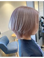 ハーベスト(HARVeST Hair&amazing life)&nbsp;【HARVeST】ミルクティーカラーのショート