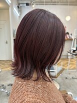 ロミー 本厚木(ROMMY.) チェリーレッド/くびれ巻き/結べるボブ/ワインレッド