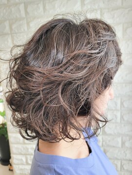 松本平太郎美容室 国立店 グラレイヤーパーマ/30代40代50代60代