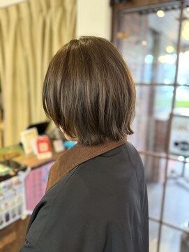 ポタム 東中野(potamu) レイヤーボブウルフ