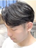 【Hale】ブルーブラック/スパイキーショート/フェザーパーマ原宿