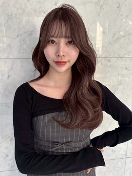 ユーフォリア 渋谷グランデ(Euphoria SHIBUYA GRANDE) ブラウンカラー　透明感カラー　トリートメント　レイヤーカット