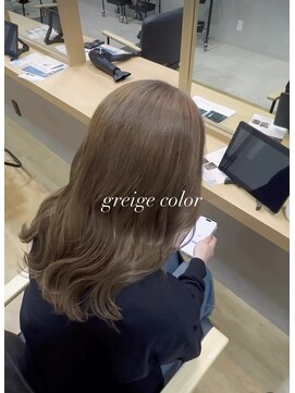 ヘアリゾート レガロ(hair resort REGALO) グレージュカラー