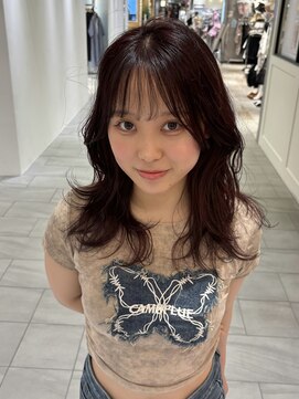 ビーハイブアヴェダ PARCO2店(BEHIVE AVEDA) ブリーチなし暖色カラー/sakuya