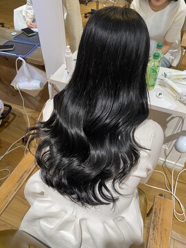 アヴァンス 天王寺店(AVANCE.) 髪質改善カラー×シアーブラック