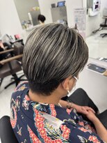 バース 梅田中崎町店(BIRTH)&nbsp;メンズハイライトバレイヤージュメッシュ