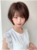 【AFLOAT福岡】小顔前髪ありひし形レイヤーカット