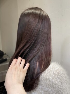 オーガニック リブ 川越(organic+live) 冬の美人髪◎カシスカラー×艶感レイヤー20代30代