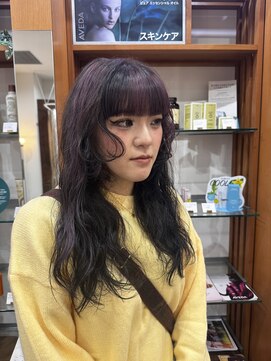 プランタンアヴェダ(printemps AVEDA) セクションカラー×パーマ